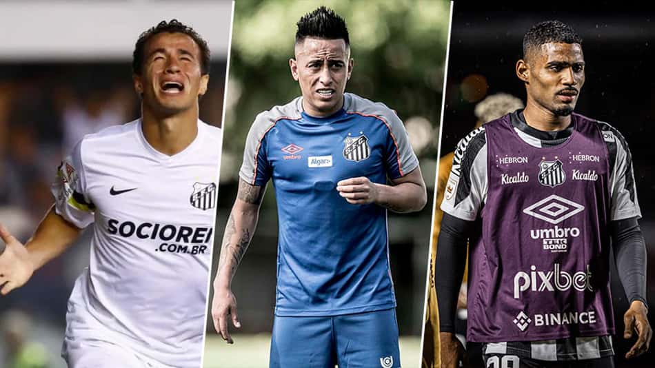 Santos esbarra na falta de dinheiro por reforços: saiba as 10 contratações mais caras do Peixe