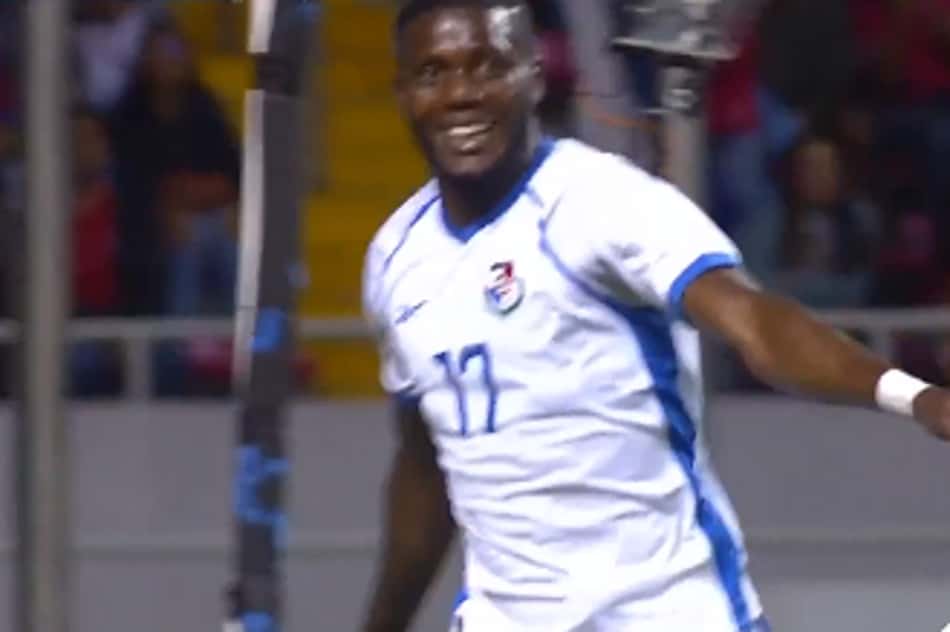 Costa Rica x Panamá - comemoração gol Fajardo (Concacaf Nations League)