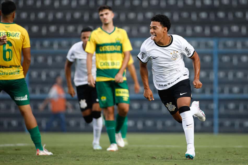 Corinthians vence o Cuiabá pelo Brasileirão Sub-20 e assume vice-liderança do grupo A