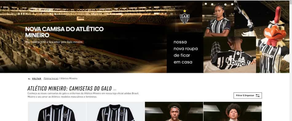 Após chamar Atlético-MG de 'maior de Minas', Adidas se desculpa com a torcida do Cruzeiro