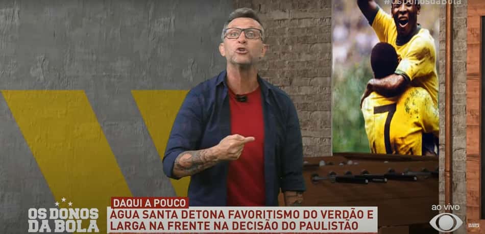 Neto não perdoa Palmeiras após derrota para o Água Santa, detona time de Abel Ferreira e questiona o VAR