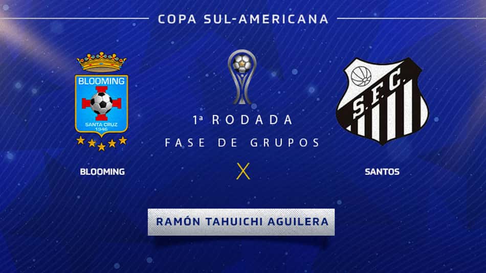 Blooming x Santos: onde assistir, escalações e desfalques do jogo válido pela Sul-Americana