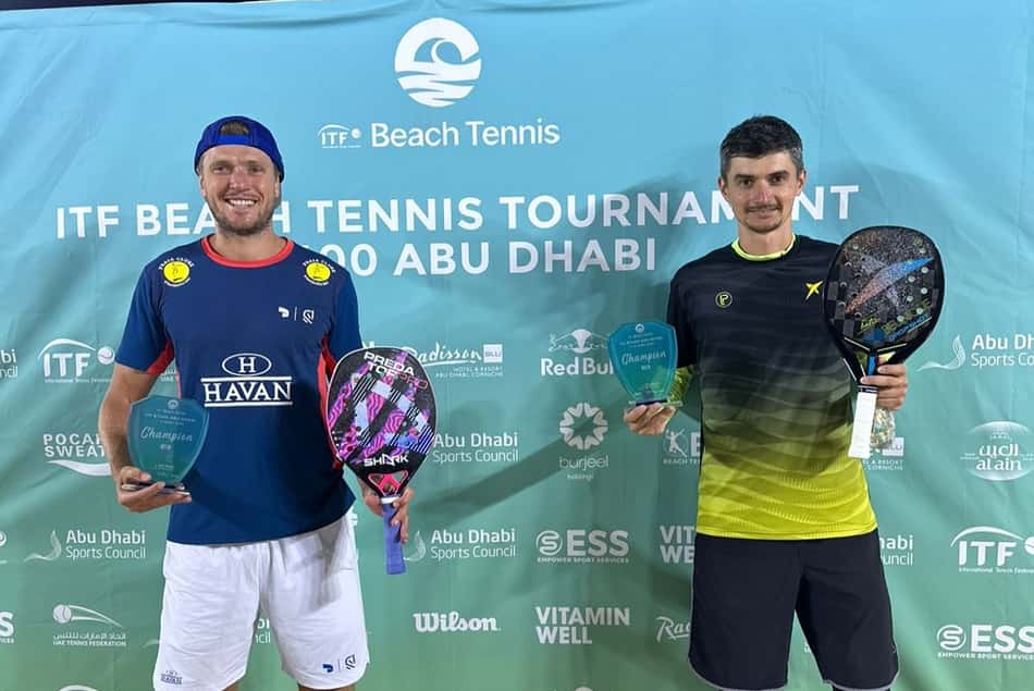 André Baran derrota melhores duplas do mundo e é campeão em Abu Dhabi