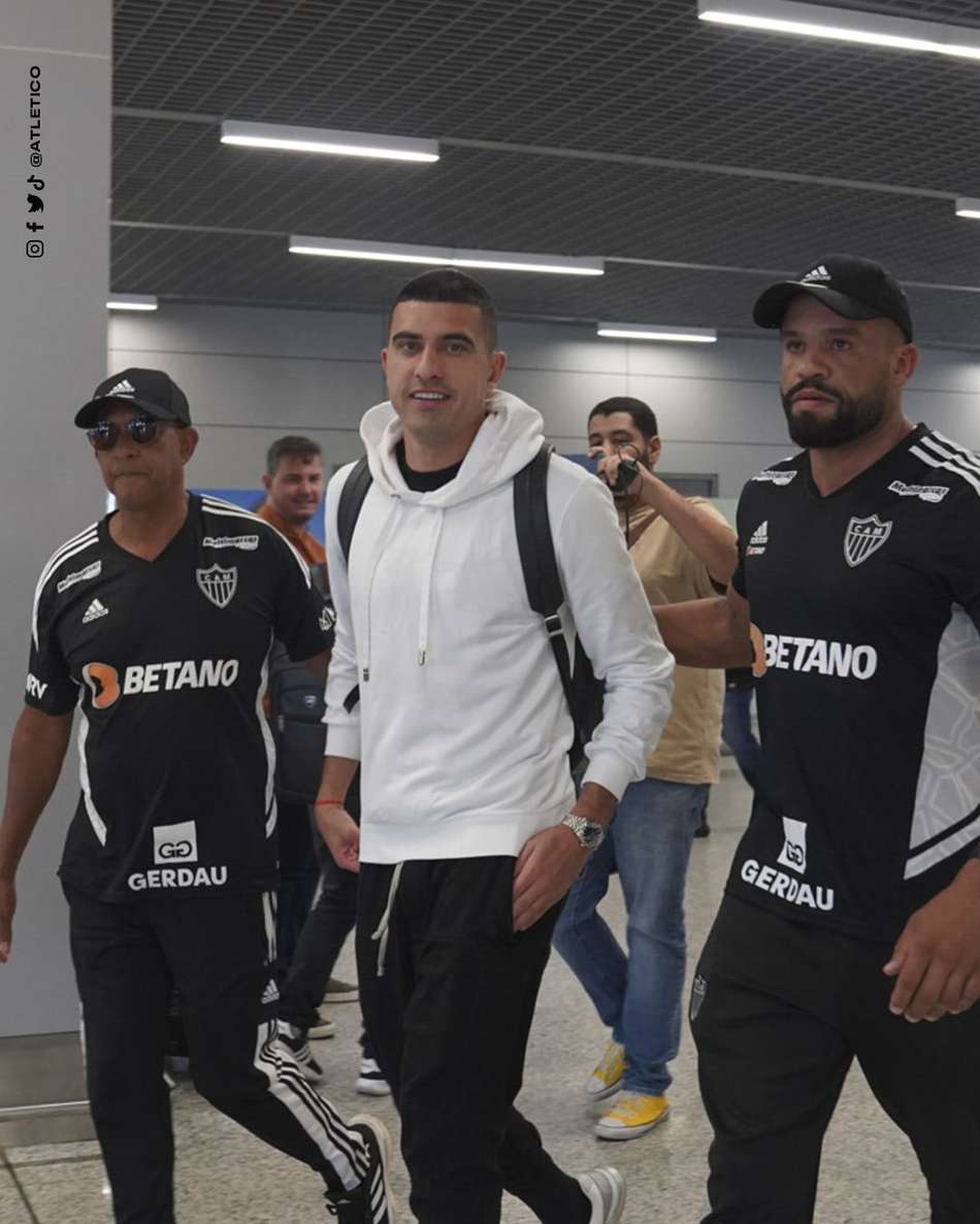 Reforço do Atlético-MG, Rodrigo Battaglia já está regularizado no BID da CBF