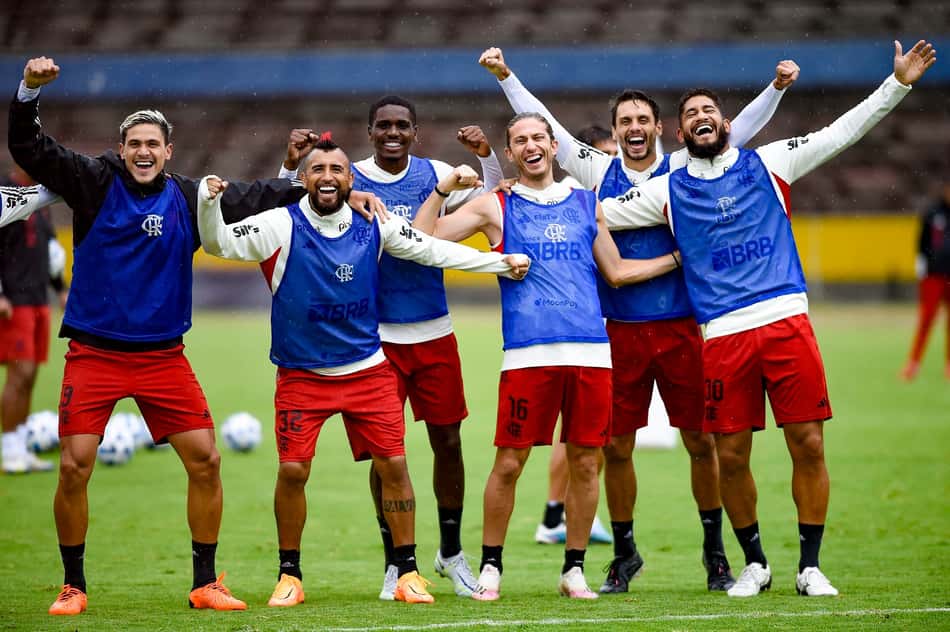 Treino Flamengo Quito
