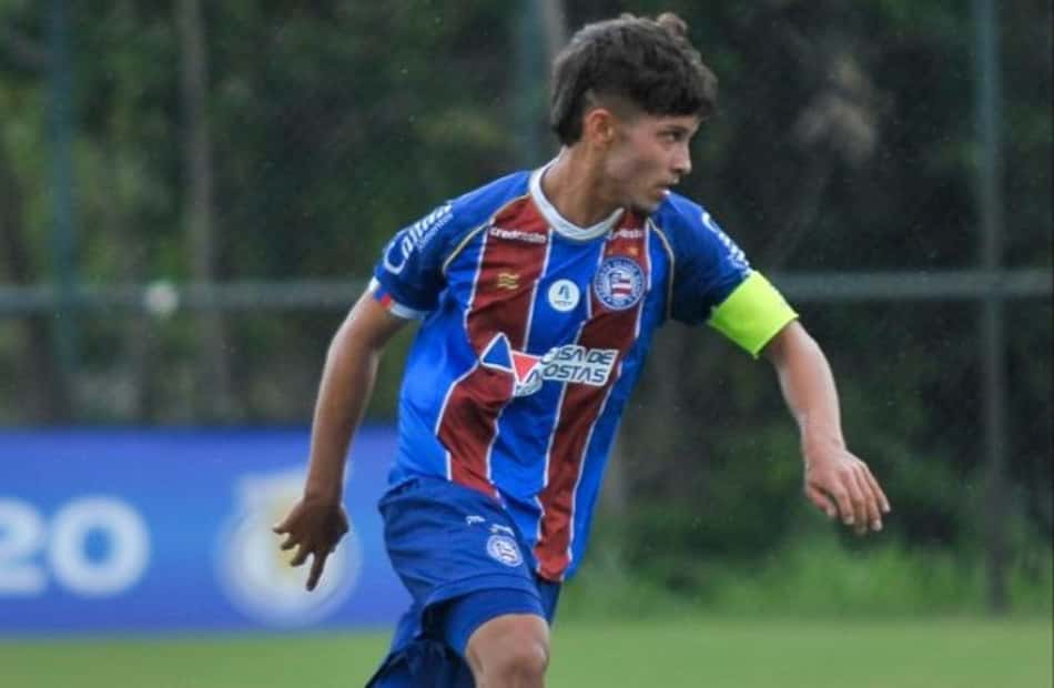 Lesionado, Luan Freitas projeta retorno no Bahia e treinos no profissional: 'Trabalhar forte'