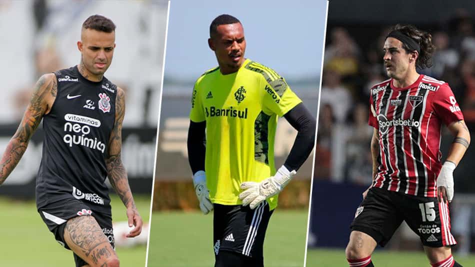Luan fora da lista do Corinthians: veja 15 jogadores sem espaço nos clubes brasileiros