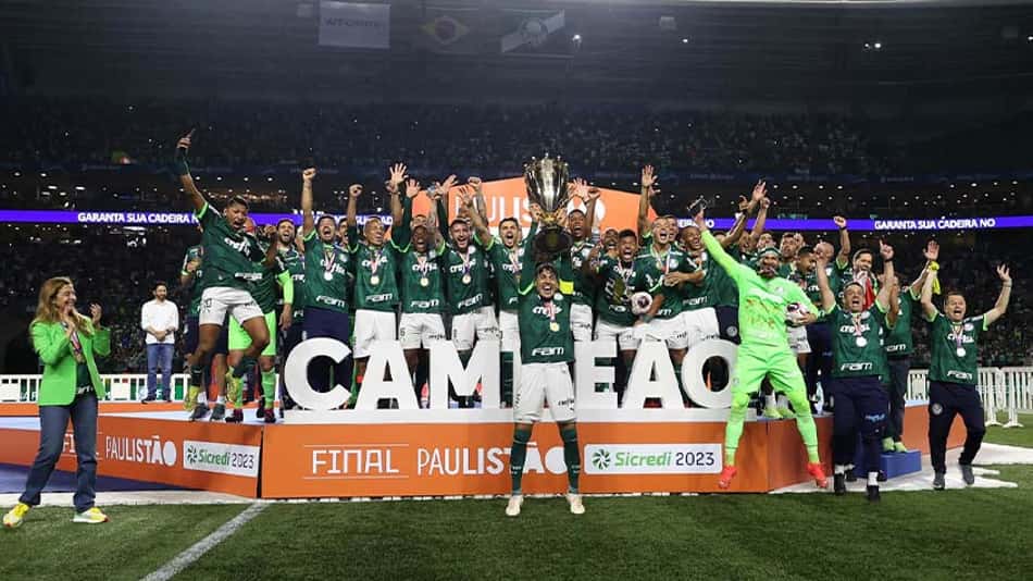 Palmeiras avassalador: veja a goleada na final do Paulistão em imagens