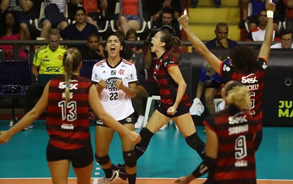 Sesc RJ Flamengo bate o Fluminense e vai à semifinal da Superliga
