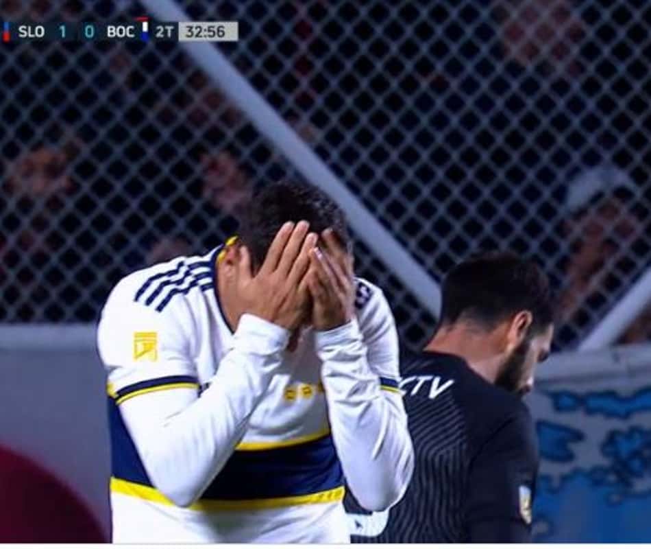 Ex-Palmeiras, Merentiel perde gol impressionante pelo Boca; assista