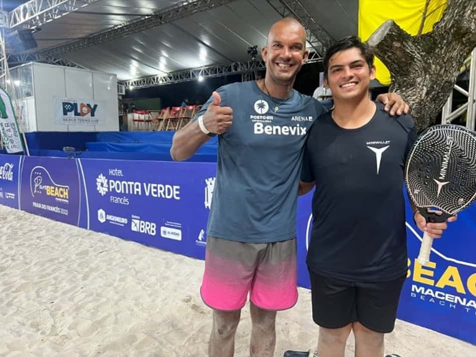 Alagoano fura o quali ao lado de paulista e encara 2ª melhor dupla do mundo na noite desta quinta no Pure Beach