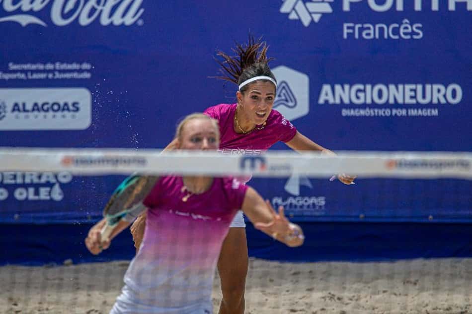 Invictas, Italianas vão à semi no Pure Beach e elogiam torneio: 'Parece um Mundial'
