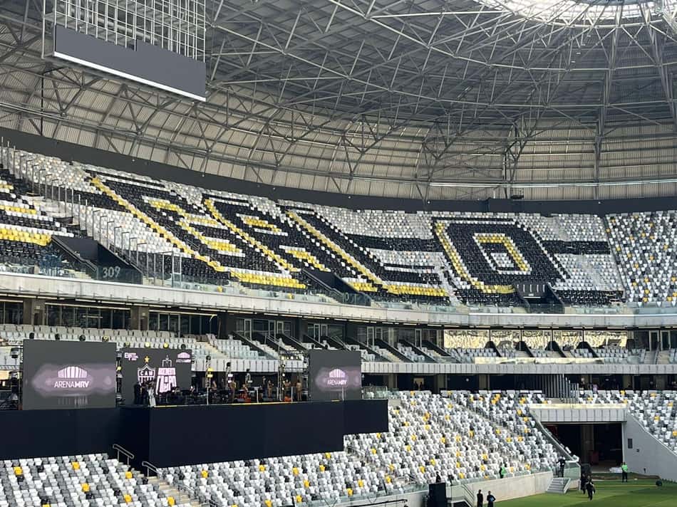 Arena MRV vai 'mudar o patamar' do Atlético-MG, diz mecenas do clube