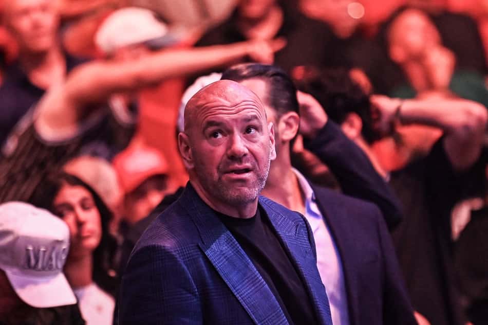 CEO do UFC Dana White está trabalhando no evento da Casa Branca (Foto: CHANDAN KHANNA / AFP)