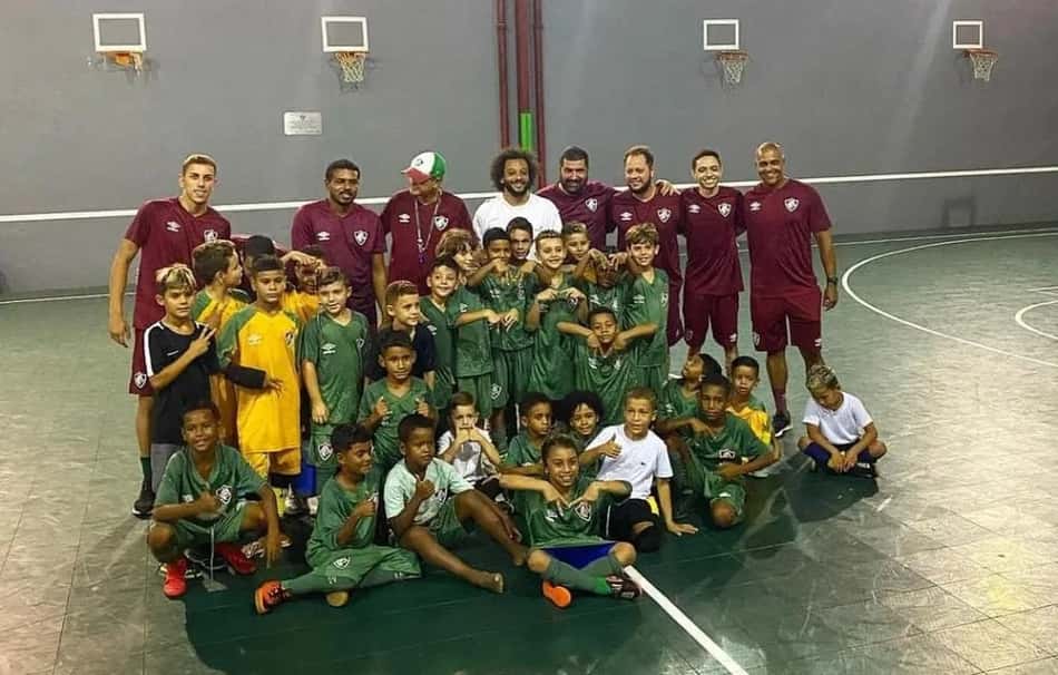 Filho de Marcelo inicia caminhada nas categorias de base do Fluminense