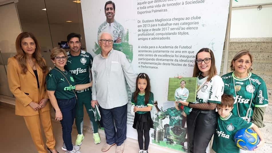 Palmeiras nomeia Núcleo de Saúde e Performance em homenagem ao médico Gustavo Magliocca