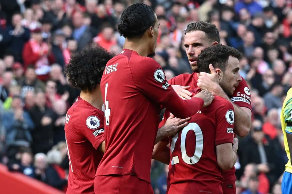 Em jogo emocionante, Diogo Jota brilha, e Liverpool vence Nottingham Forest na Premier League