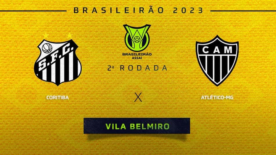 Santos x Atlético-MG: onde assistir, escalações e desfalques do jogo pelo Brasileirão