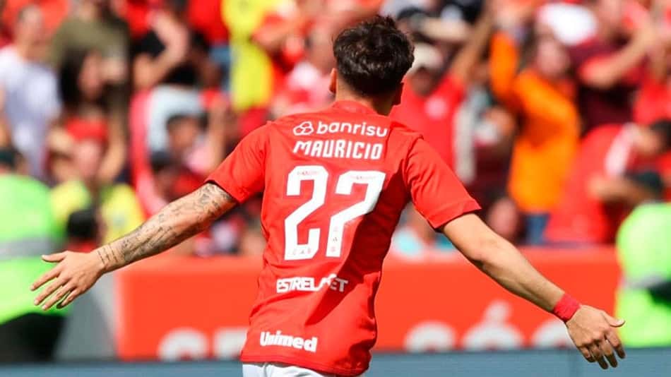 Herói do Internacional contra o Flamengo, Mauricio comemora fase positiva: 'Nunca parei de trabalhar'