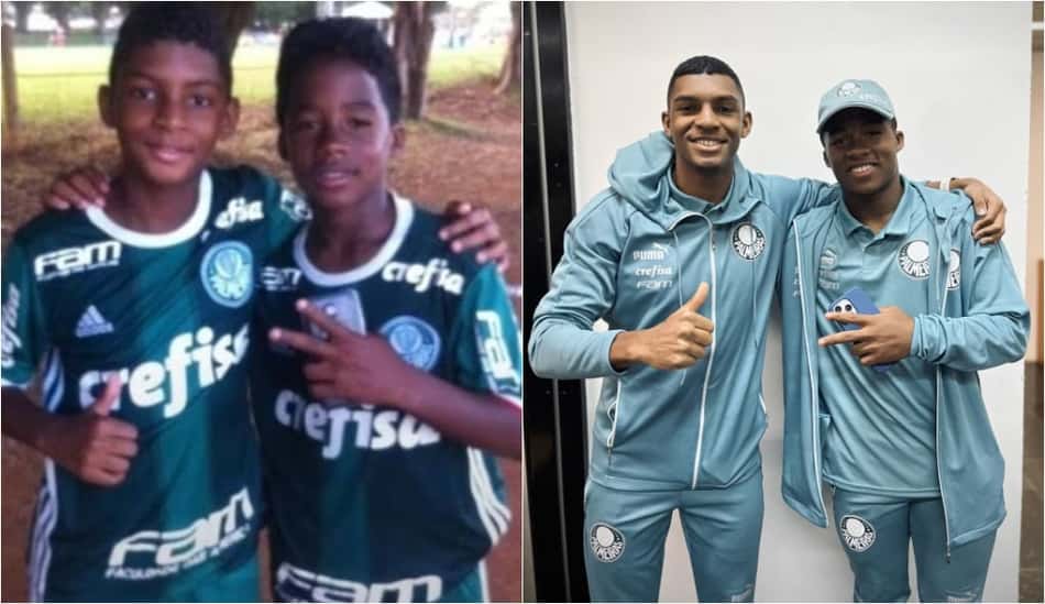 Base, Seleção e profissional: Endrick e Luis Guilherme mantêm parceria no Palmeiras desde o sub-11