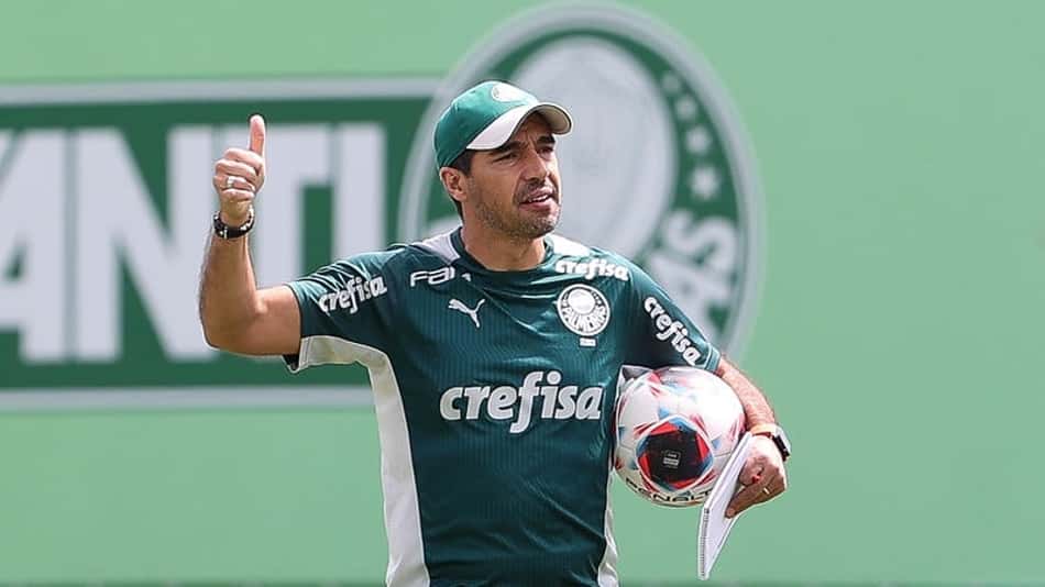Em busca de marca com Abel, Palmeiras visita estádio pela primeira vez e quer manter 100% em Uberlândia