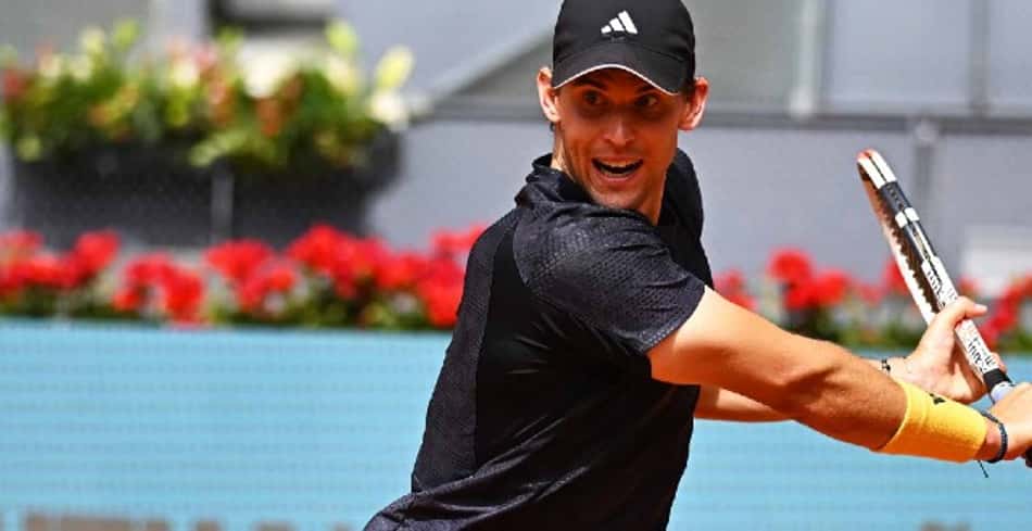 Thiem vence e marca encontro com Tsitsipas em Madri