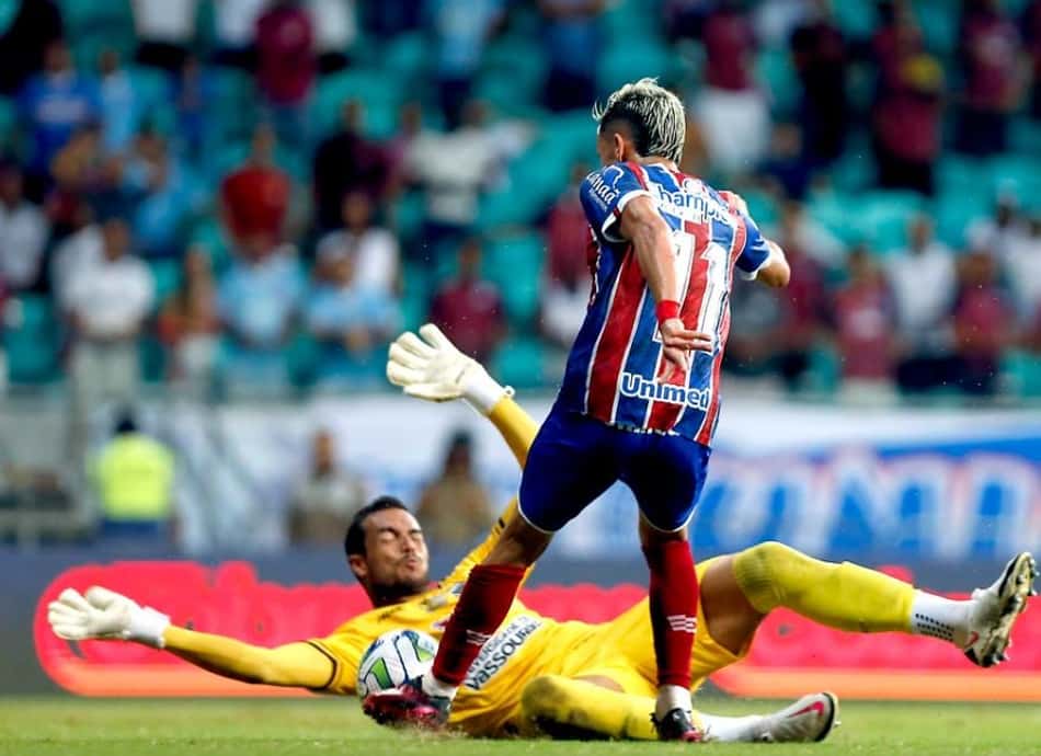 Copa do Brasil: Bahia goleia o Volta Redonda e garante uma vaga nas oitavas de final