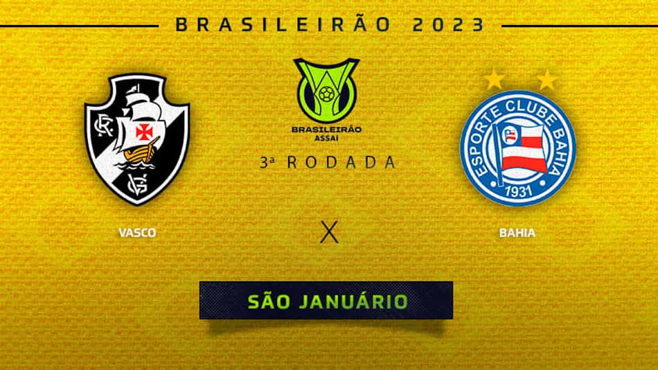Vasco x Bahia: onde assistir ao vivo, horário e escalações do jogo pelo Brasileirão