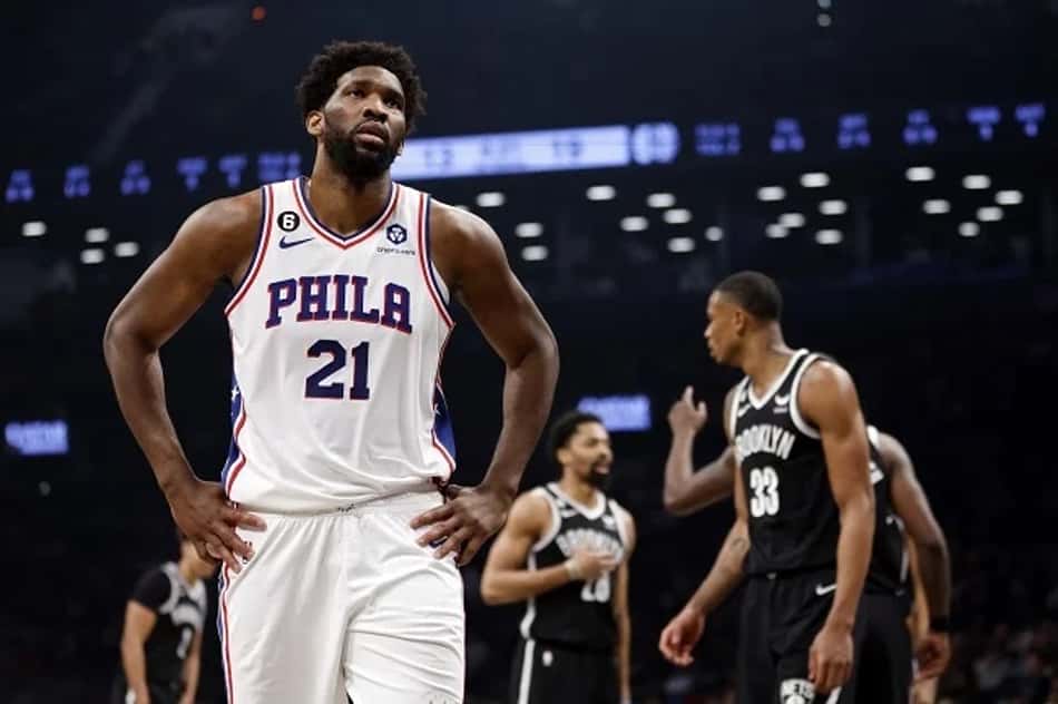 Joel Embiid é dúvida para o primeiro jogo entre 76ers e Celtics