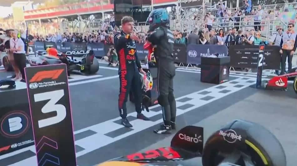 GP do Azerbaijão: entenda motivo da briga entre Verstappen e Russell na corrida sprint