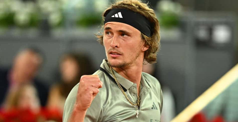 Zverev dá surra em francês, vai às oitavas em Madri e espera Alcaraz