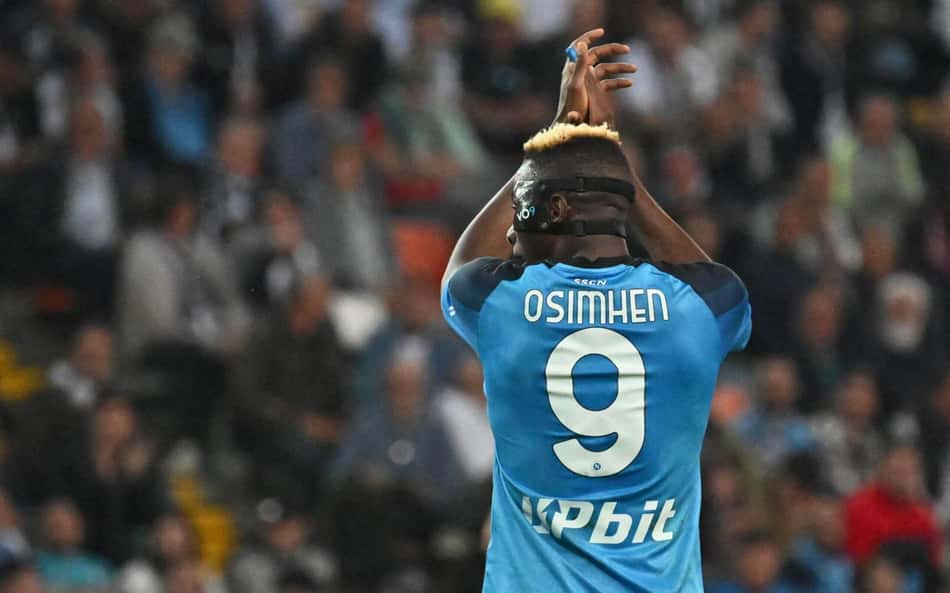 Presidente do Napoli é contundente sobre futuro de Osimhen: 'Não vou vender'