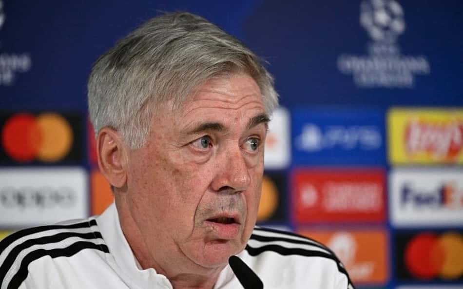 Treinador do Real Madrid, Ancelotti fala sobre cuidados com Haaland e o Manchester City: 'Parece imparável'