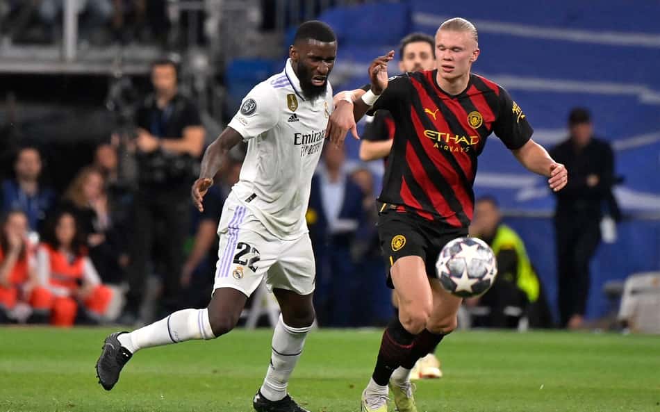 Rüdiger, do Real Madrid, cutuca Manchester City: 'Não foram tão perigosos'