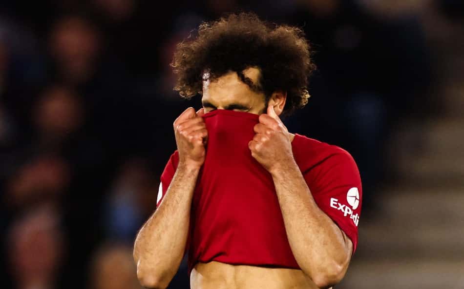 Salah lamenta ausência do Liverpool na próxima Champions League: 'Arrasado'