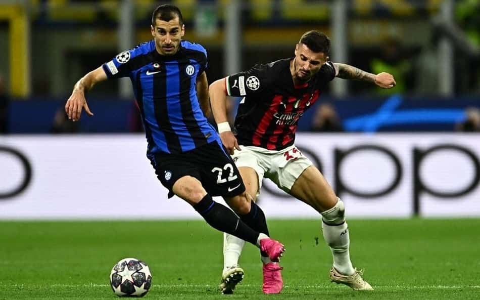 Mkhitaryan é diagnosticado com lesão e pode desfalcar Inter de Milão na final da Champions