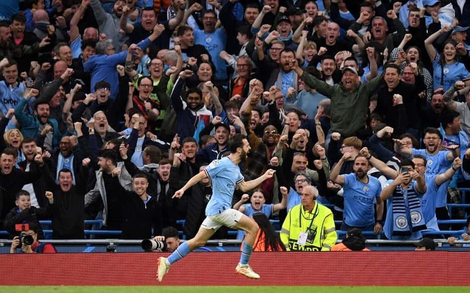 Decisivo na classificação do City à final da Champions League, Bernardo Silva cobiça título: 'Espero que possamos vencer'
