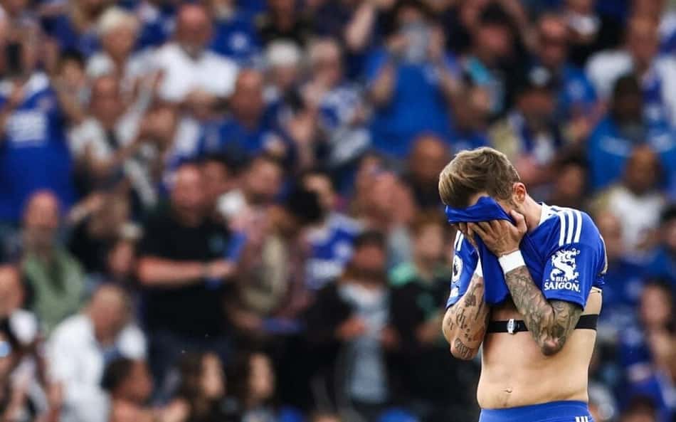 Leicester vence West Ham pela Premier League, mas não consegue escapar do rebaixamento
