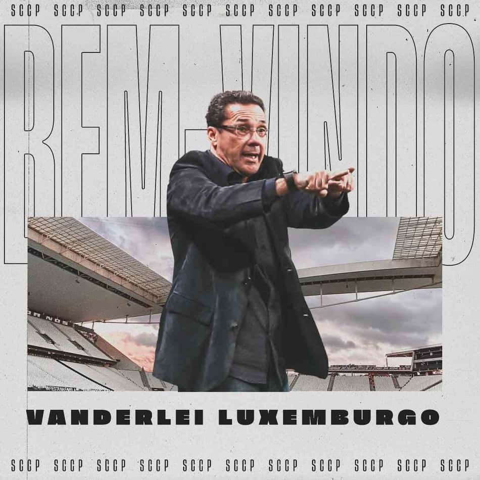 Acabou a novela! Corinthians anuncia Vanderlei Luxemburgo como novo técnico