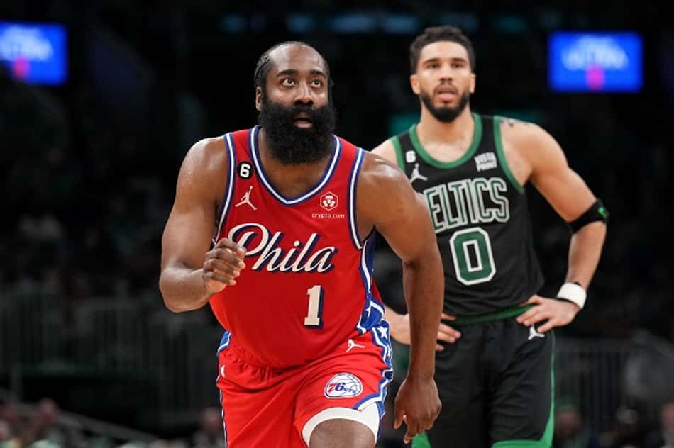 James Harden doutrina, faz 45 pontos e 76ers vence Celtics na abertura da série