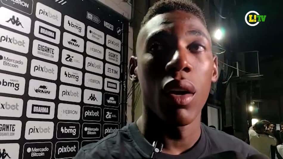 Léo se emociona após derrota do Vasco e revela ter jogado no sacrifício: 'É um momento difícil'
