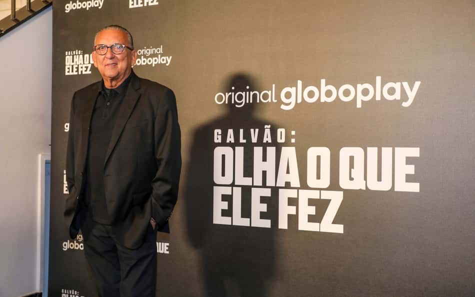 Série sobre Galvão Bueno tem pré-estreia no Rio, e narrador diz: 'Tentei me mostrar como eu sou'
