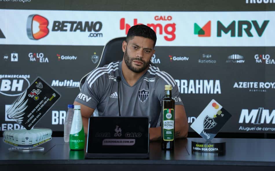 Hulk nega incômodo com 'rodízio' de Coudet no Atlético-MG