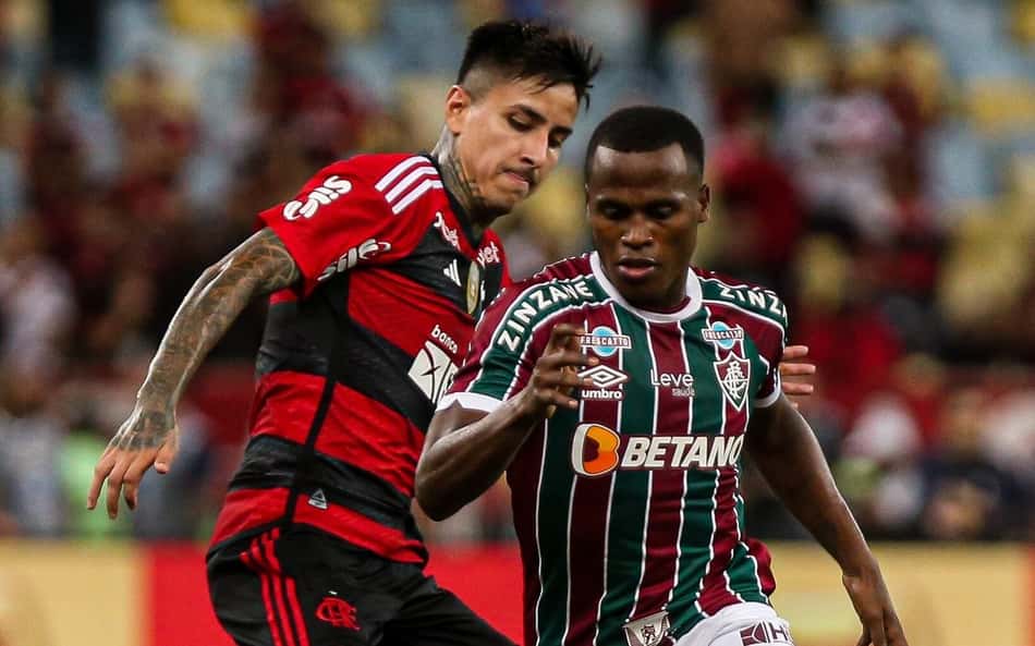 Pulgar domina meio campo e tem melhor avaliação entre jogadores de linha no Fla-Flu