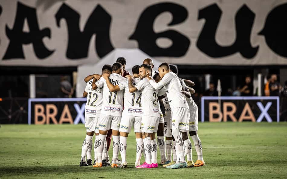 Com desfalque, Santos divulga escalação do clássico contra o Palmeiras