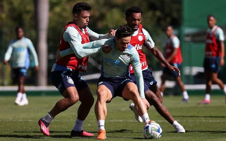 Palmeiras encerra preparação para duelo contra o Atlético-MG; veja provável time