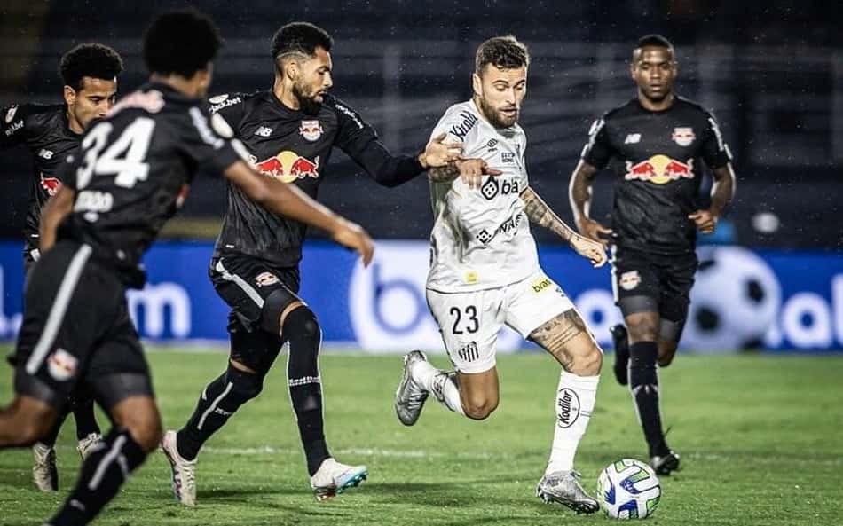 VÍDEO: Os melhores lances da vitória do Bragantino sobre o Santos pelo Brasileirão
