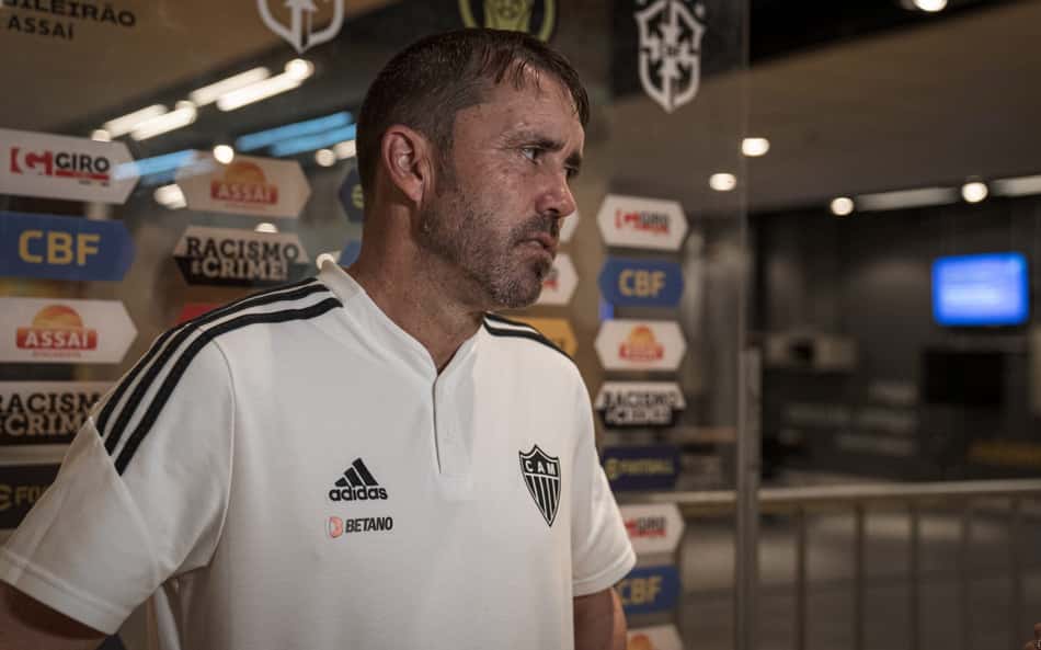 Coudet pede Atlético-MG 'protagonista' contra o Corinthians pela Copa do Brasil