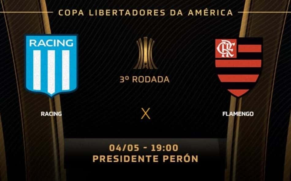 Racing x Flamengo: onde assistir, prováveis escalações e desfalques da Libertadores