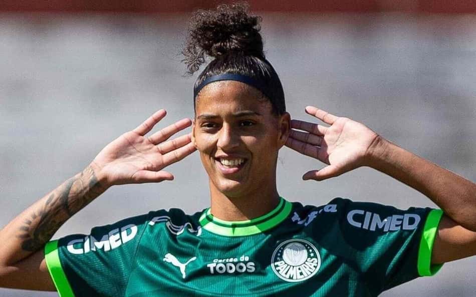 Com 'poker' de Amanda Gutierres, Palmeiras goleia a Ferroviária pelo Brasileirão feminino